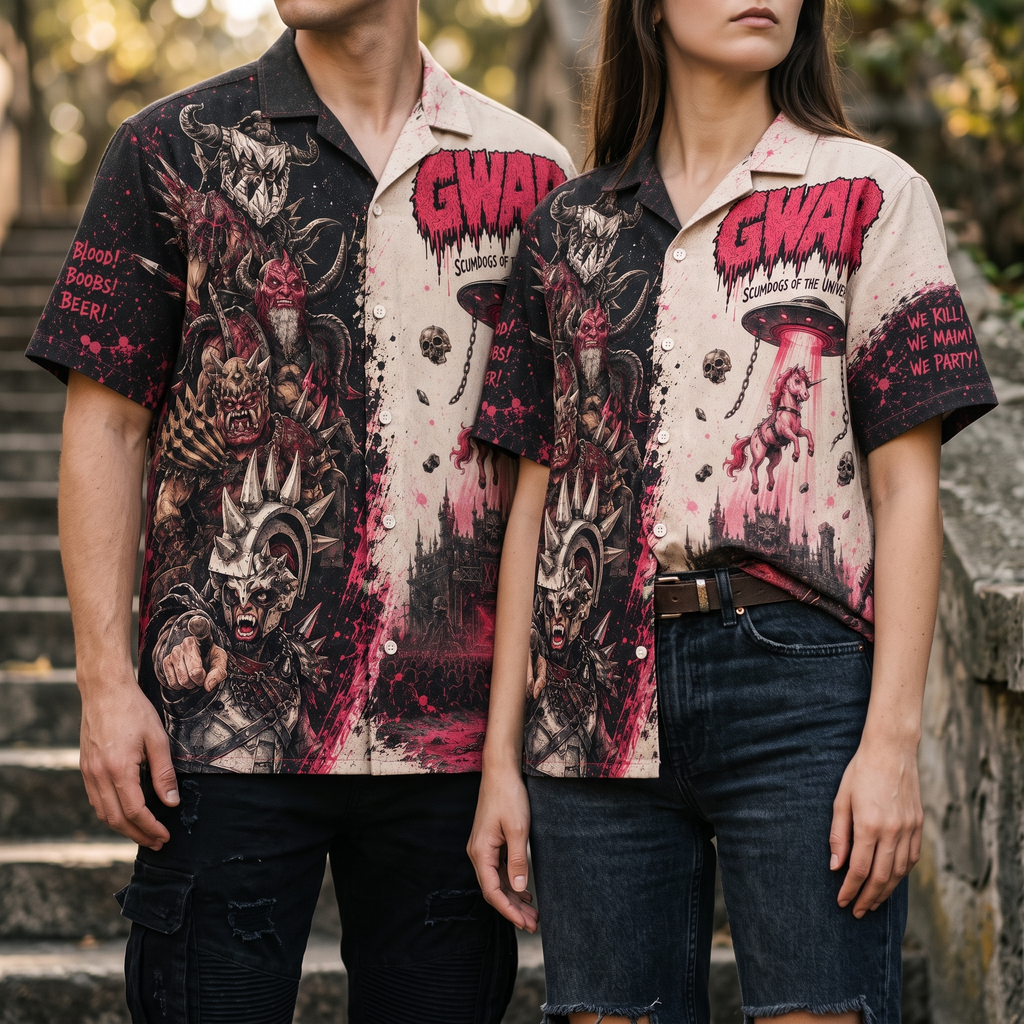 PREMIUM GWA HAWAIIAN SHIRT