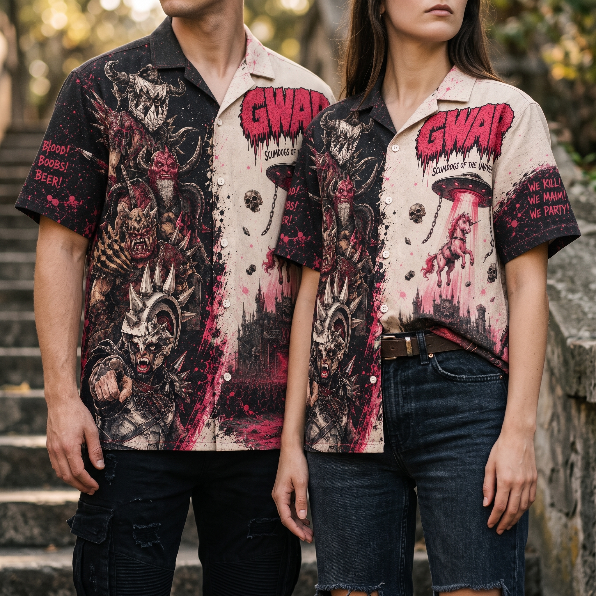 PREMIUM GWA HAWAIIAN SHIRT
