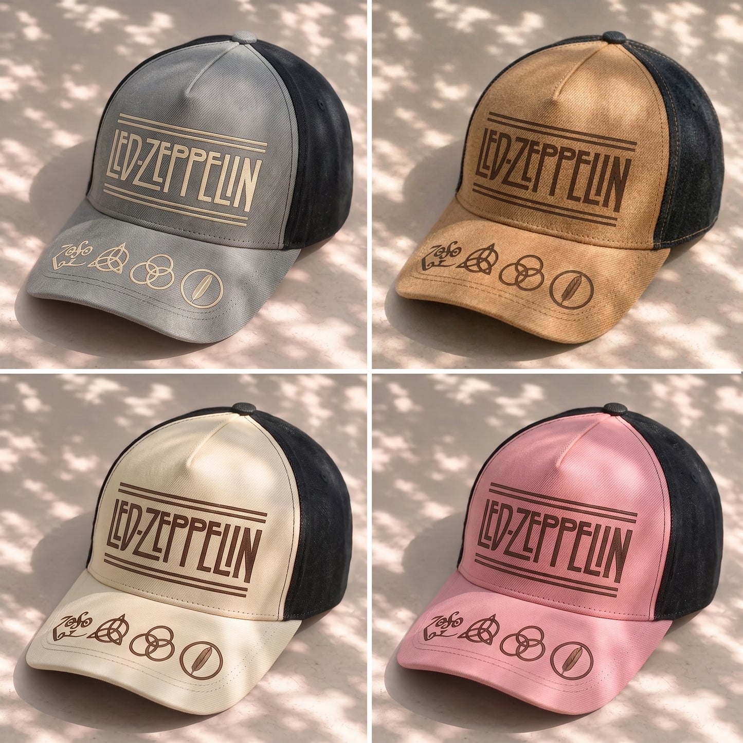 LZE Classic Symbols Premium Denim Cap QH