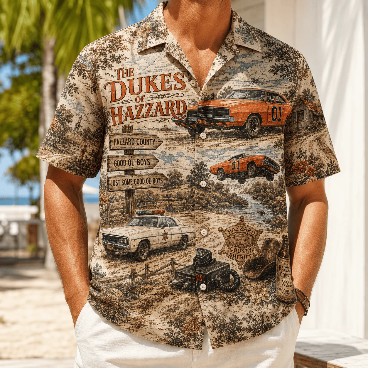 PREMIUM TDH HAWAIIAN SHIRT LNTH
