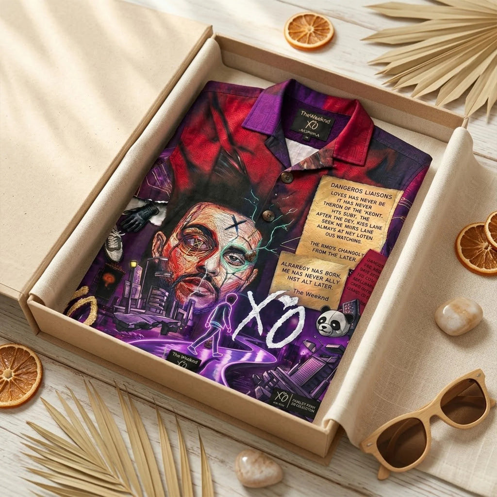 PREMIUM TWD HAWAIIAN SHIRT HQH