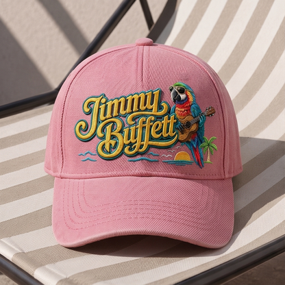 JBU Tropical Parrot Premium Denim Cap QHA