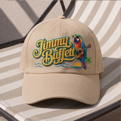 JBU Tropical Parrot Premium Denim Cap QHA