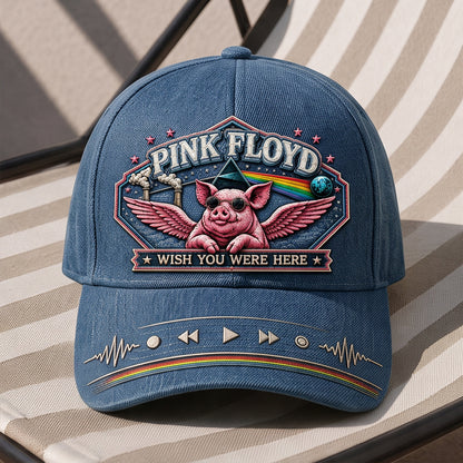 PFL Winged Pig Premium Denim Cap QH