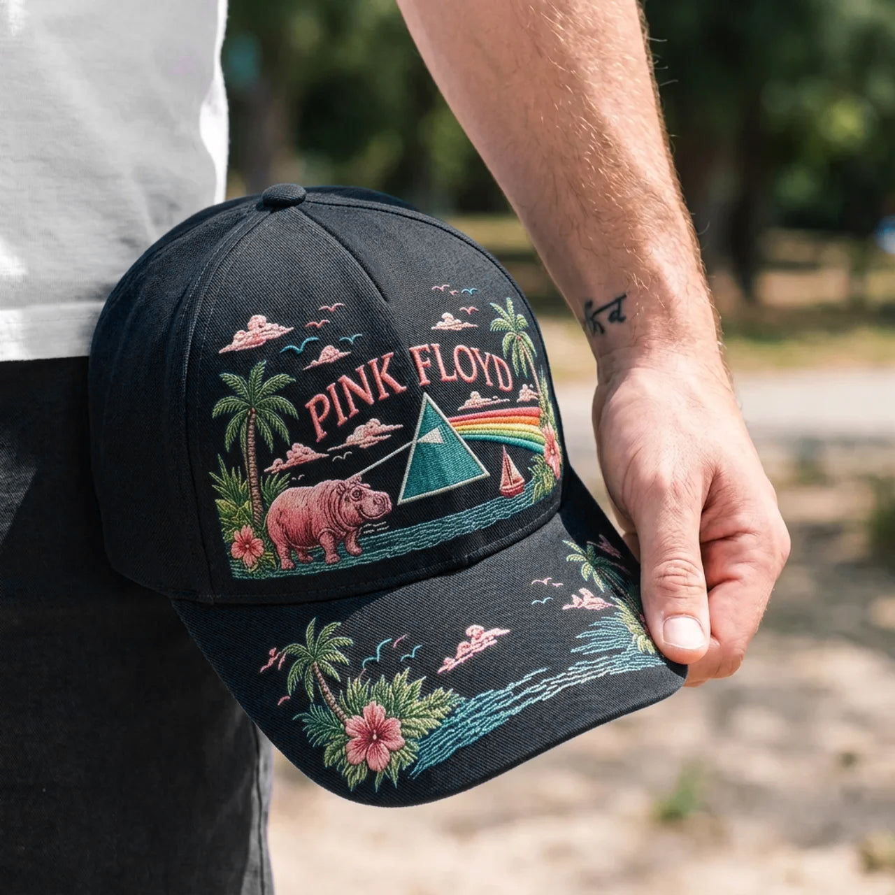 PFL Tropical Prism Premium Denim Cap QH